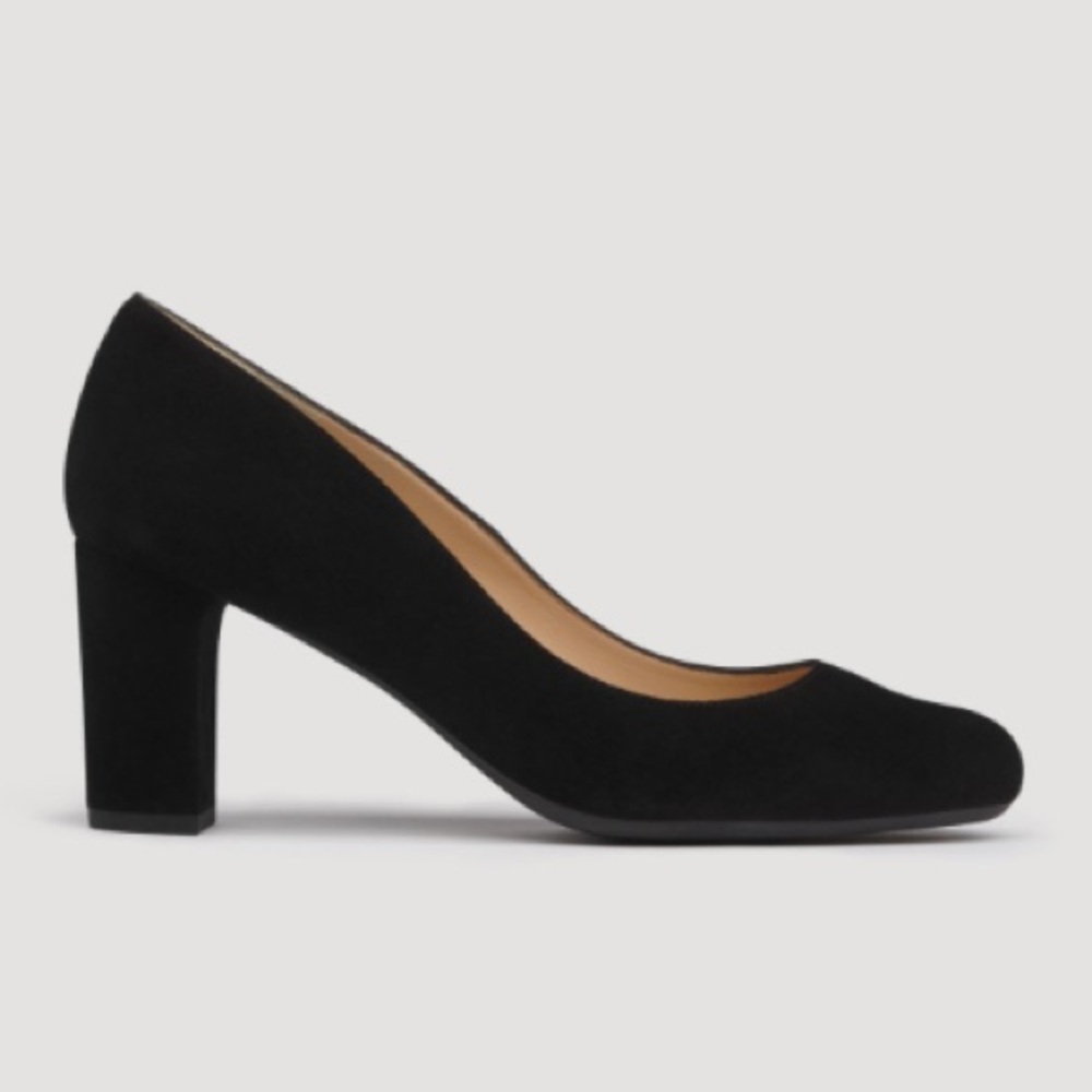 LK Bennett London Sersha Suede Pump. Black. Size 38.5 - Picture 2 of 13